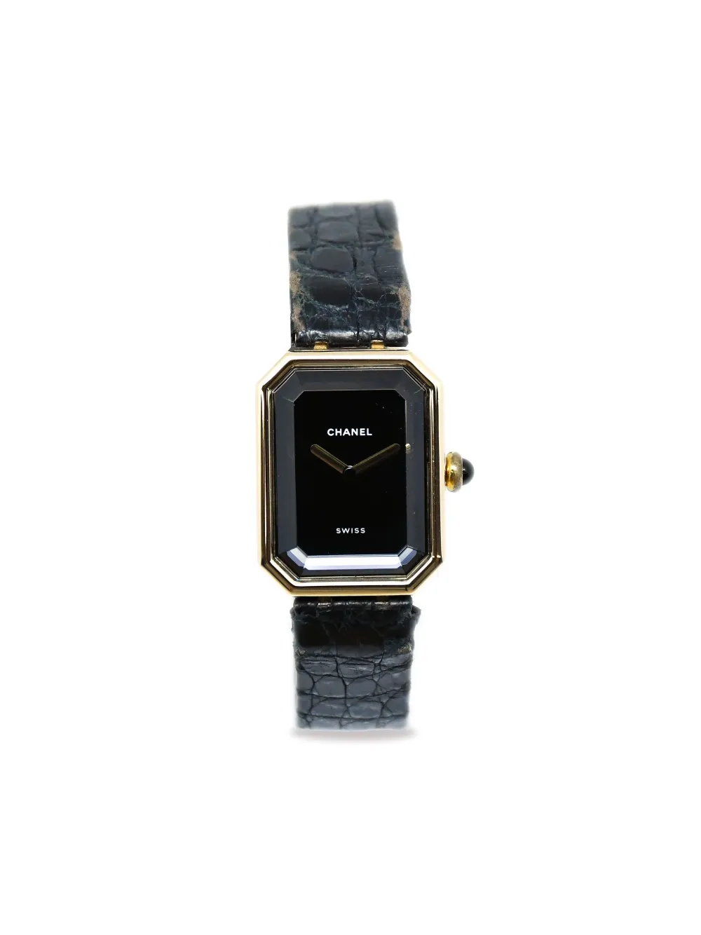 CHANEL Pre-Owned 1987 プレオウンド プルミエール 26mm - ブラック CHANEL Pre-Owned 1987 プレオウンド プルミエール 26mm - ブラック