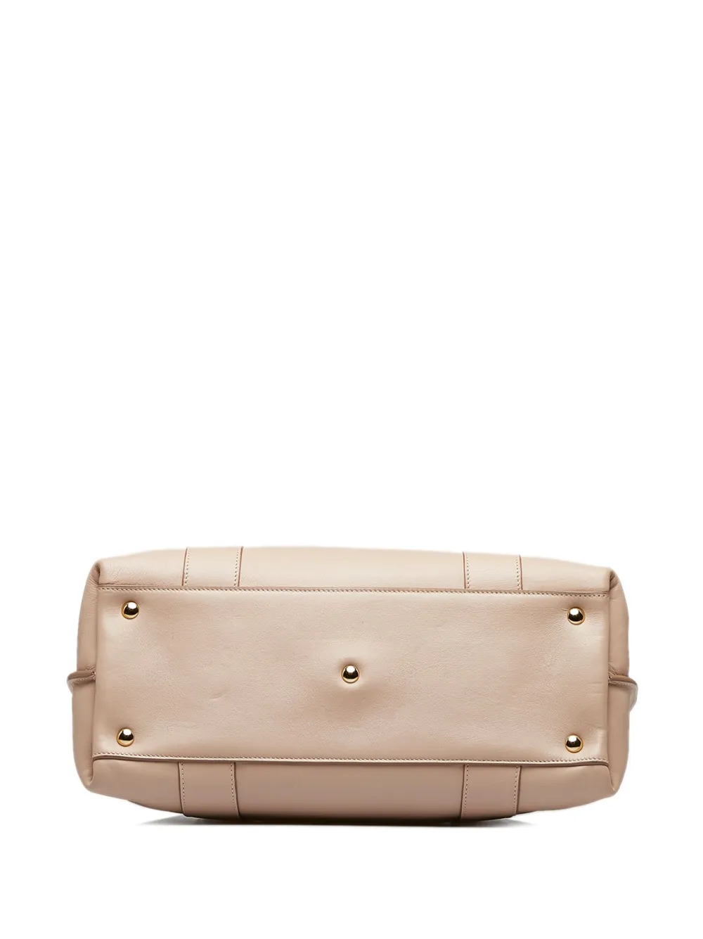 Ferragamo Pre-Owned - Gancini handbag - women - Calf Leather - One Size - Pink 3