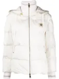 Lorena Antoniazzi logo-patch padded jacket - White
