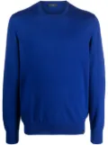 Fay crew-neck wool jumper - Blue