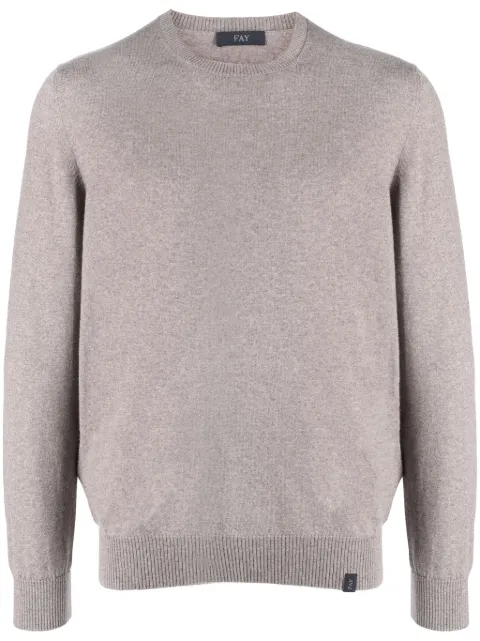 Fay crew-neck wool jumper
