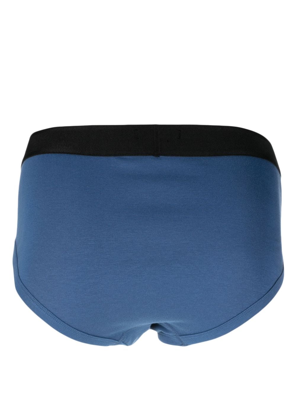 TOM FORD logo-waist cotton briefs - Blauw