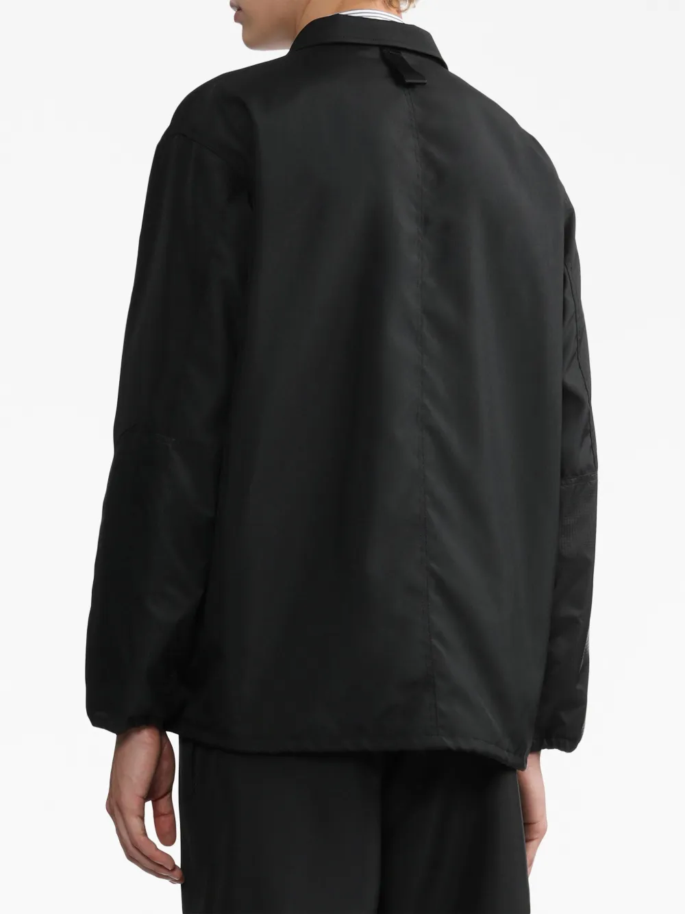 Comme Des Garçons Homme Deux Comme Des Garçons Homme Technical Fabric Blazer Jacket In Black