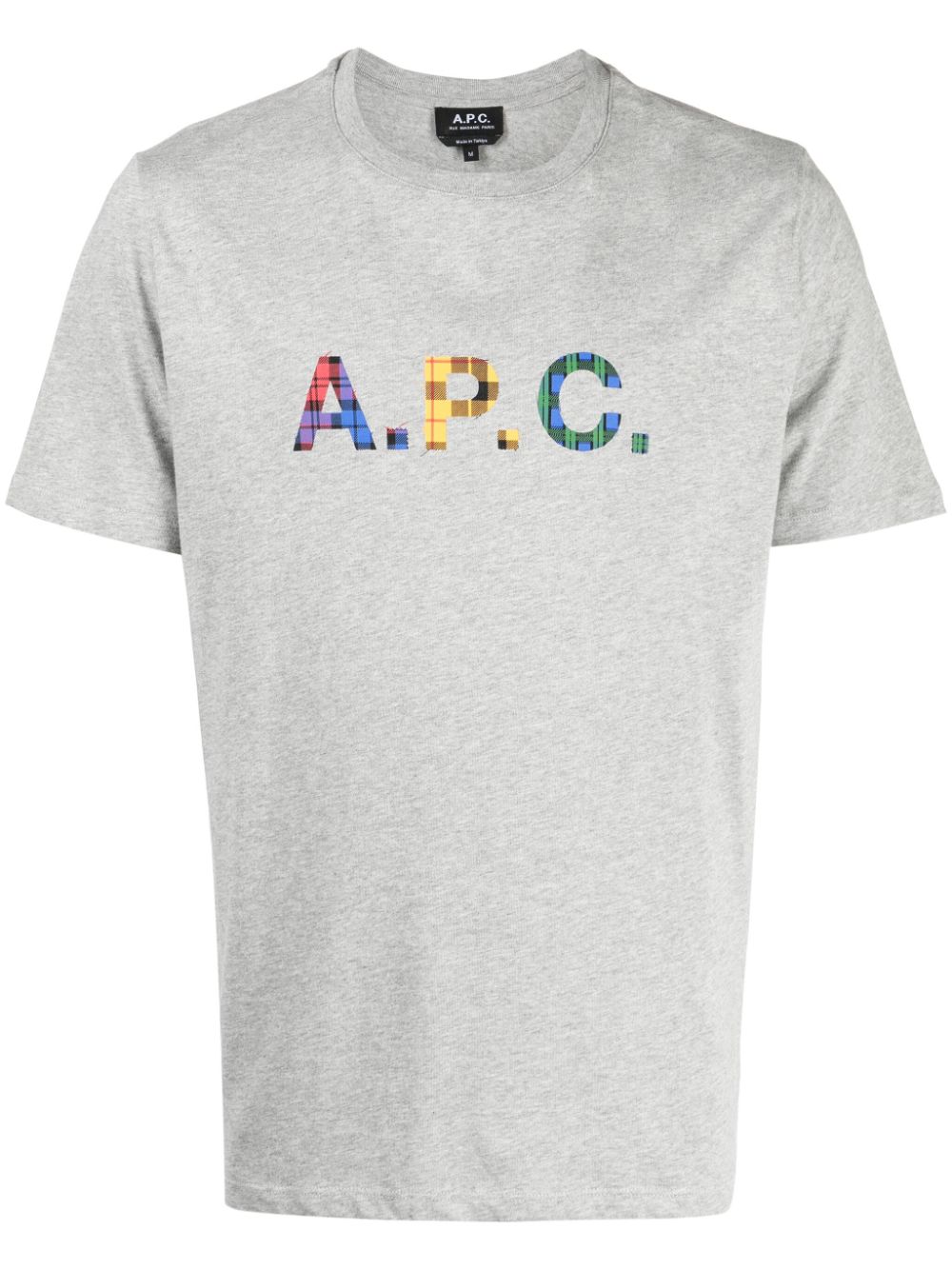 Image 1 of A.P.C. logo-print short-sleeve T-shirt