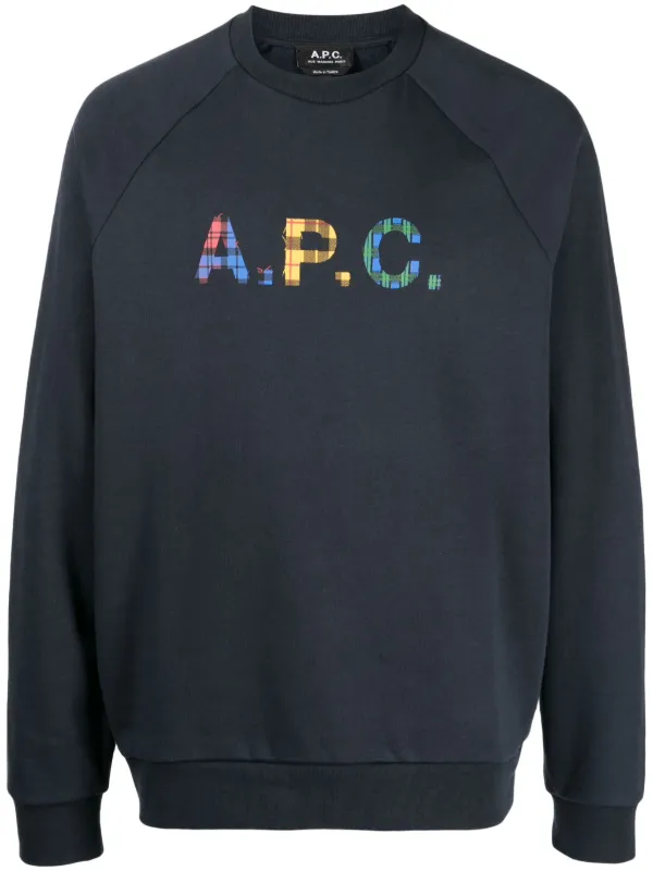 Apc navy online sweatshirt