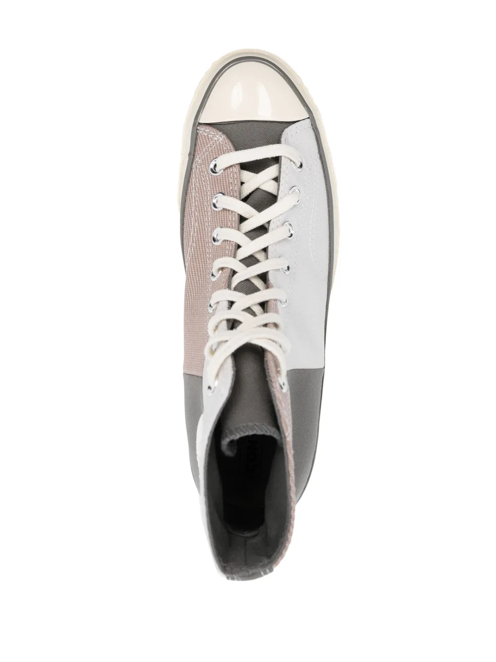 Converse Chuck 70 Crafted Patchwork Sneakers In Grey