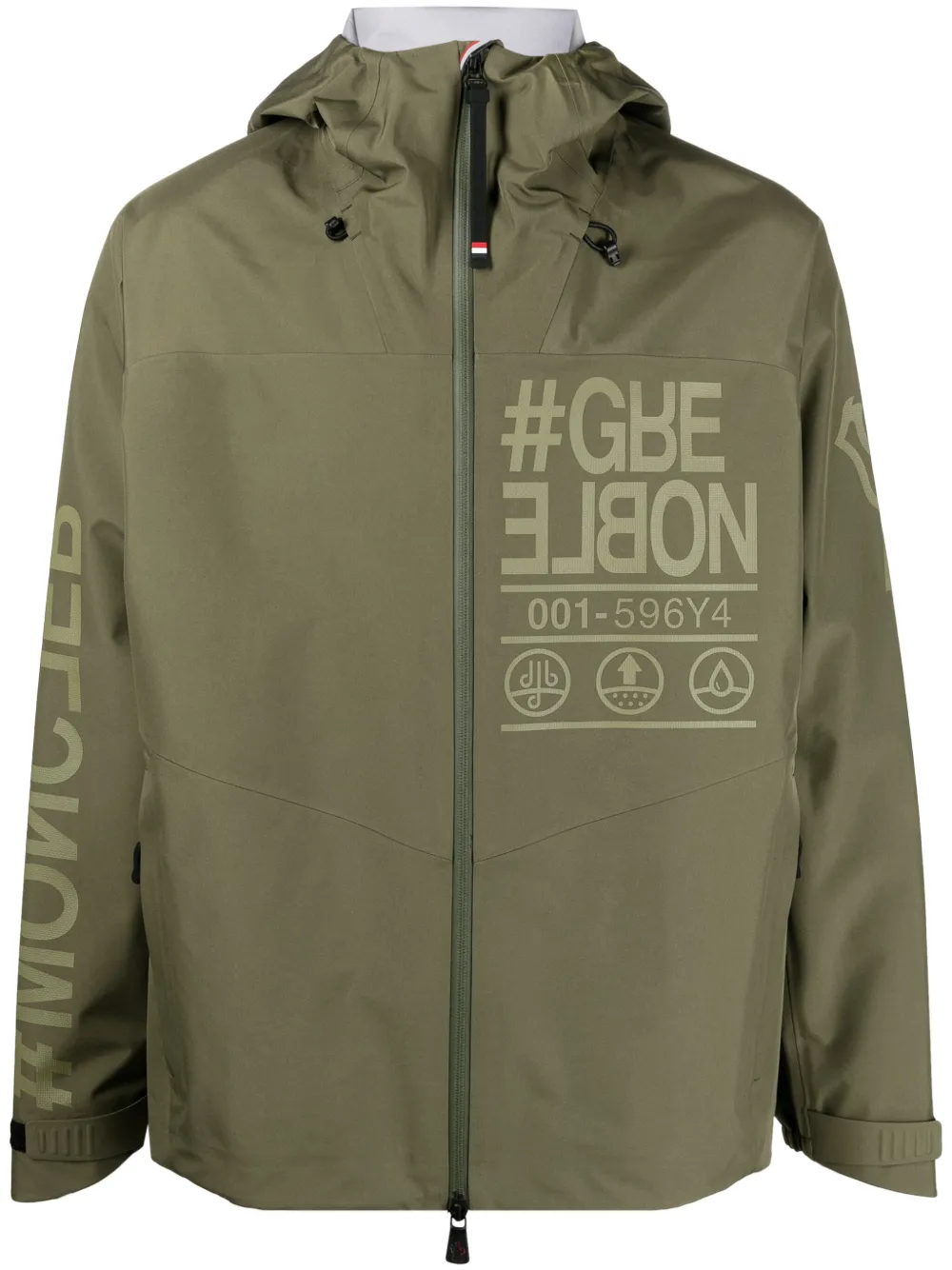 Moncler Grenoble chamarra Fel | verde | Image 1
