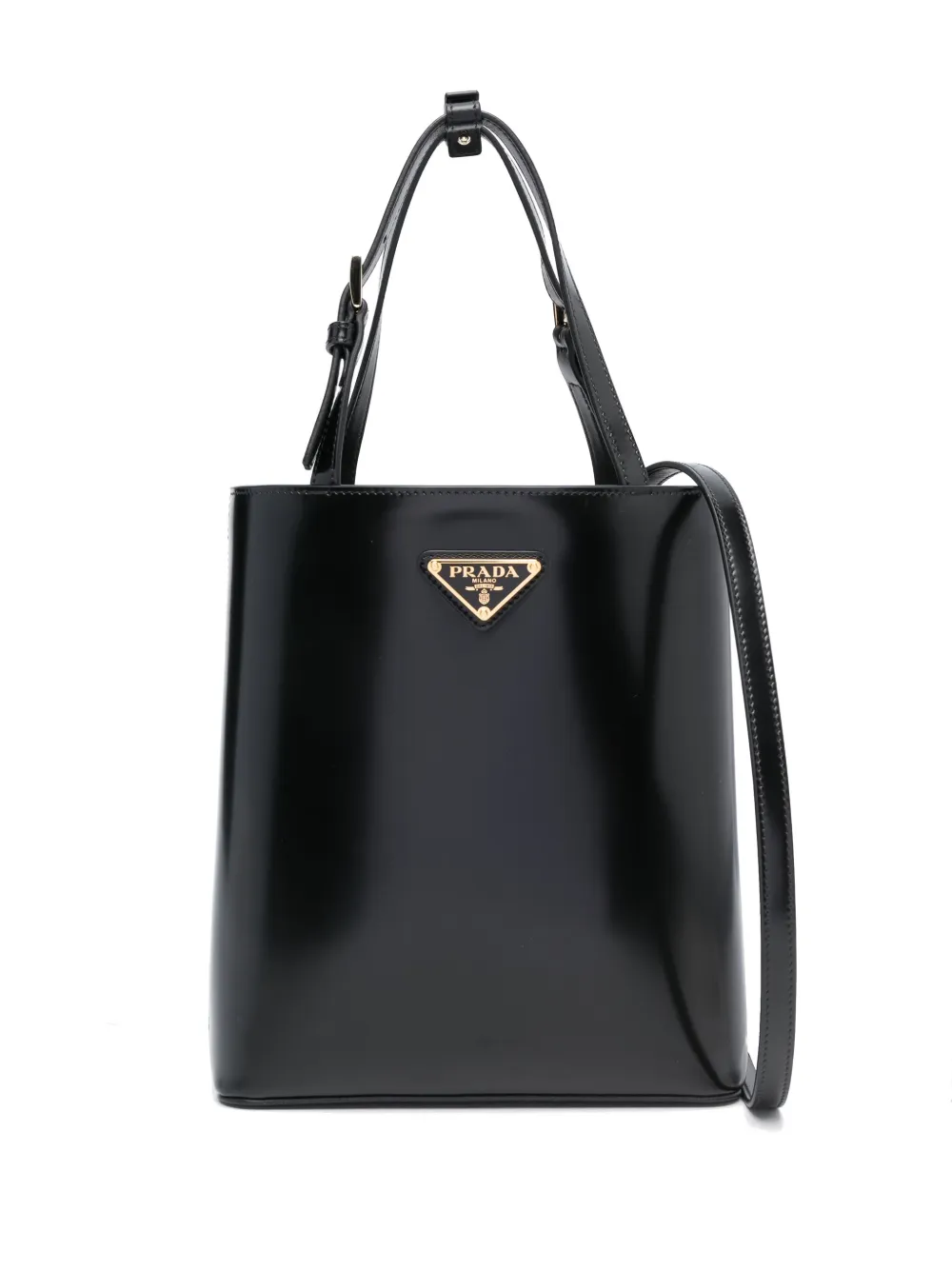 Prada Borsa a Secchiello Con Placca Logo Farfetch