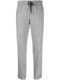 Lorena Antoniazzi plaid-check pattern tapered-leg trousers - Grey