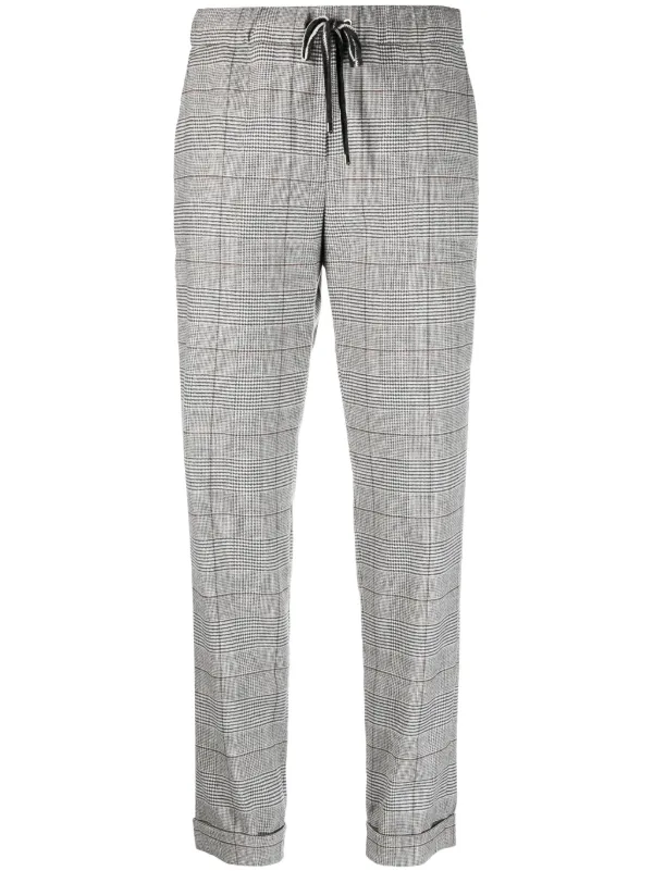 パンツ Lorena Antoniazzi Checkered Trousers Lorena Antoniazzi Checkered Trousers | Blue | FARFETCH