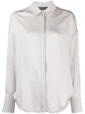Lorena Antoniazzi Luna spread-collar button-up shirt - Grey