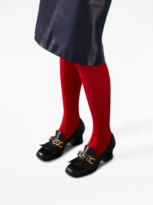 Gucci shop sylvie pumps