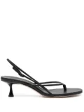 Studio Amelia Wishbone 60mm thong-strap sandals - Black