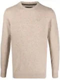 Barbour mélange-effect crew-neck jumper - Neutrals