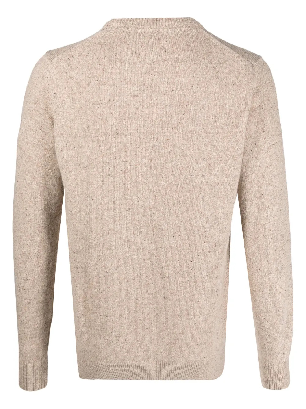 Barbour Trui met ronde hals - Beige