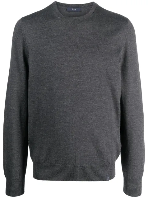 Fay crew-neck wool jumper