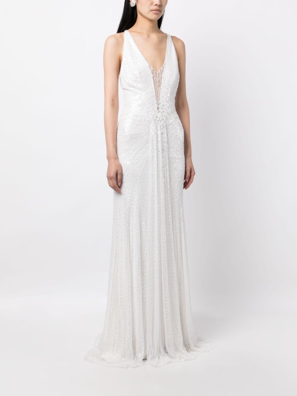 Cheap Jenny Packham Vilde sequin-embellished dress Women