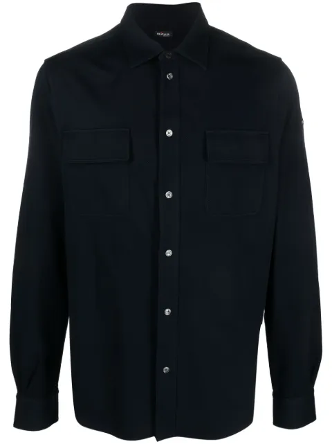 Kiton t-shirt en coton stretch à logo brodé