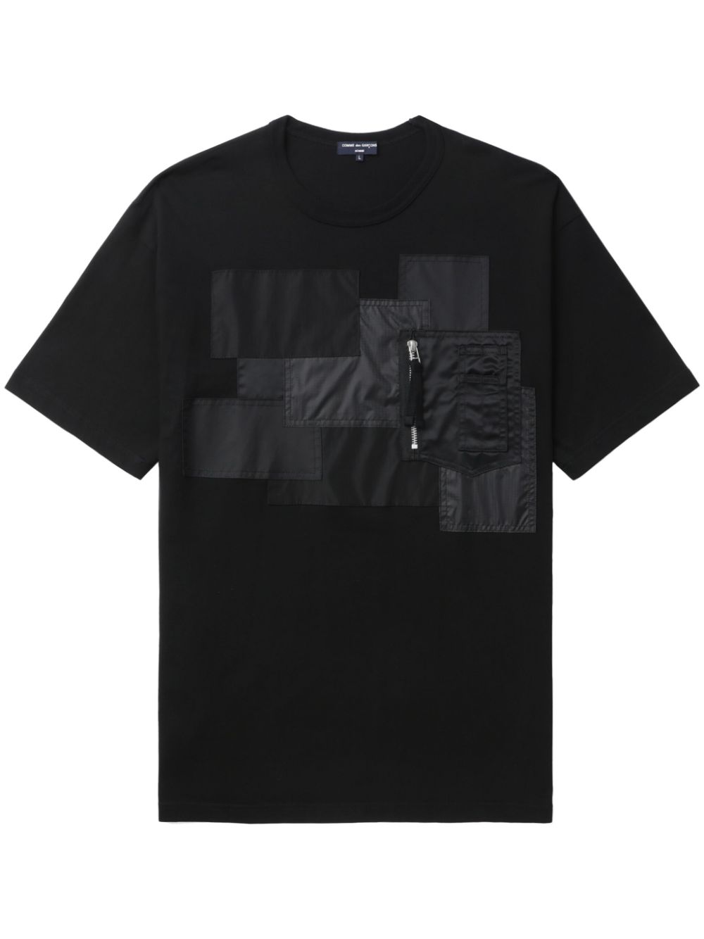 Comme Des Garçons Homme chest-pocket Cotton T-shirt - Farfetch