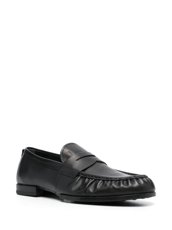 Tod's Smooth Leather Loafers | Black | FARFETCH