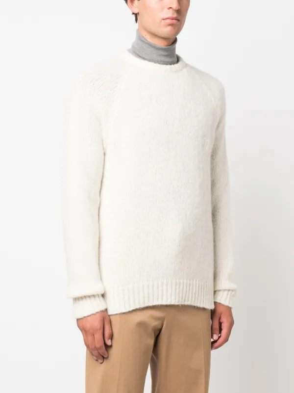 GIORGIO ARMANI コットンシルク 粗編みニットタンク 40 ミラノ Giorgio Armani Suéter Com Logo Bordado | Branco | FARFETCH BR
