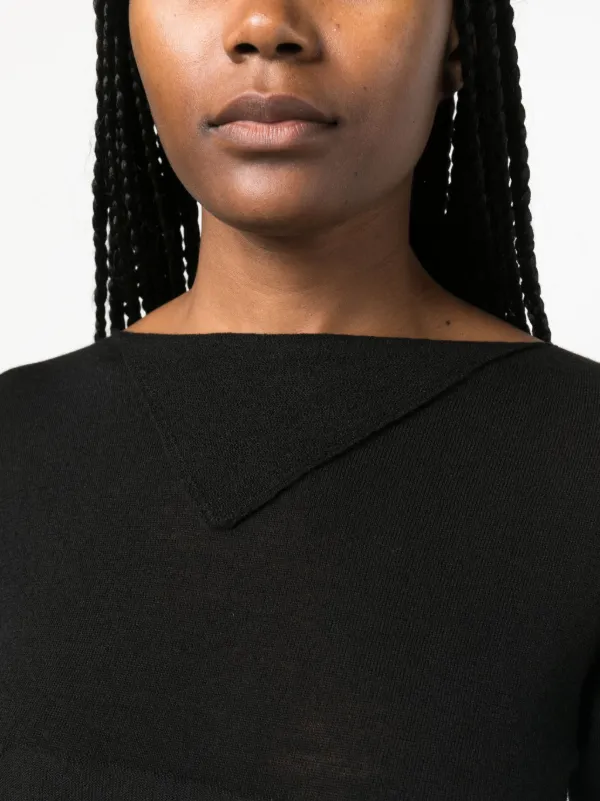 Rick Owens ロングスリーブ トップ | ブラック | FARFETCH JP