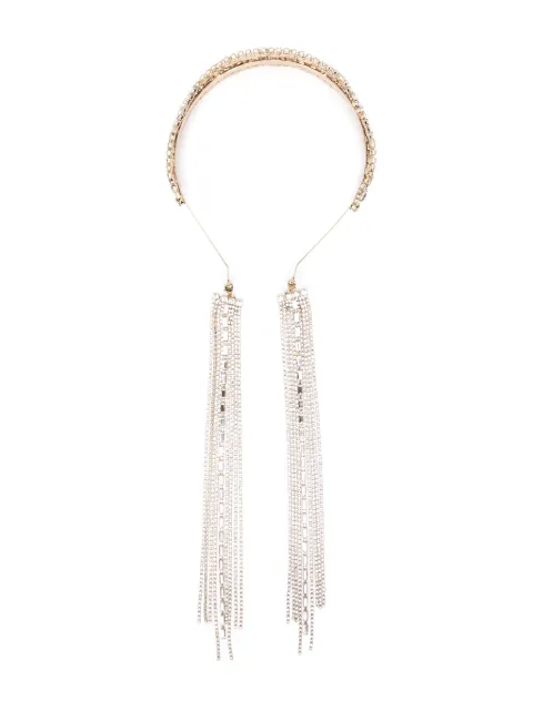 Rosantica crystal-embellished slip-on head band