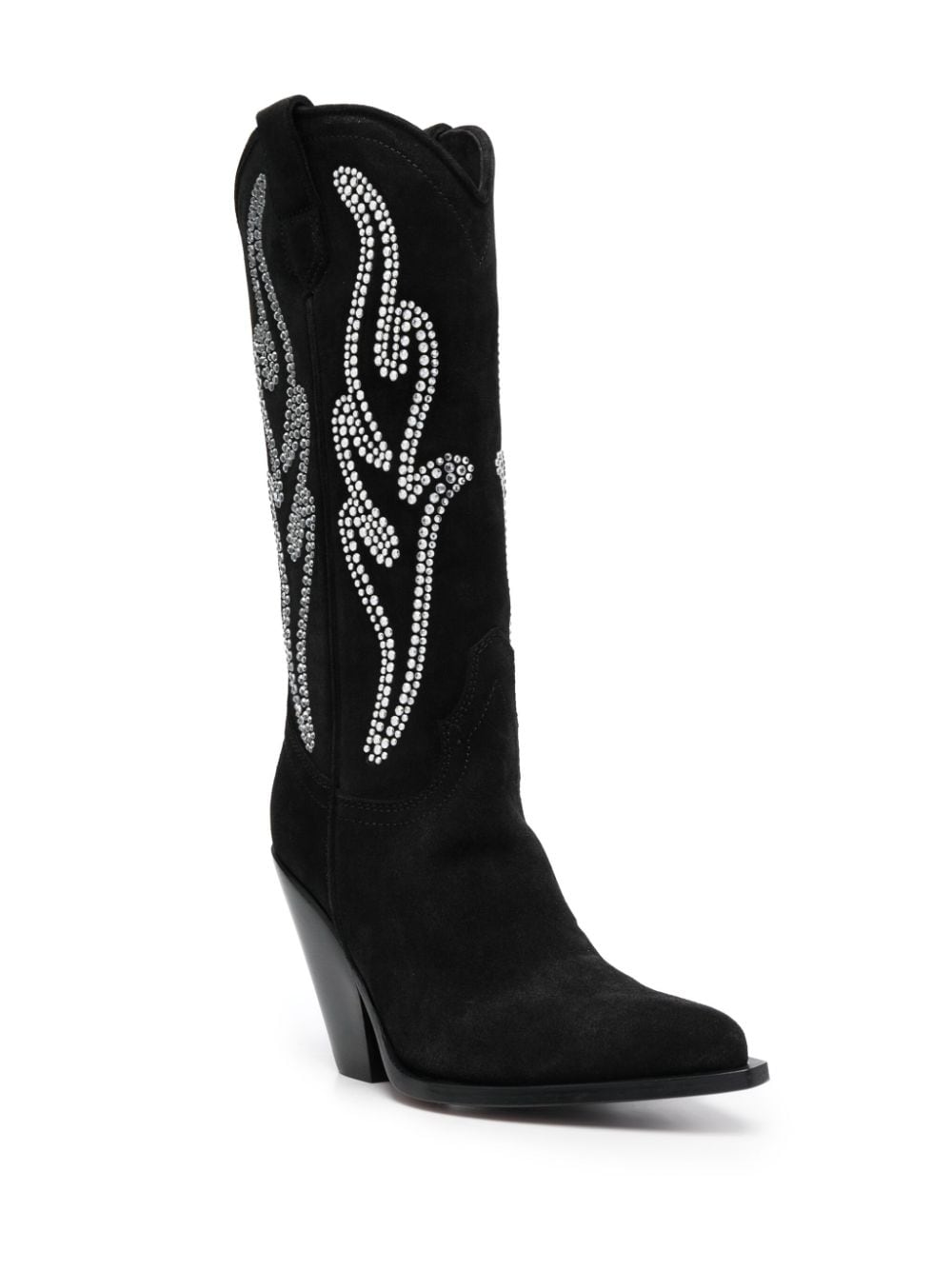 Shop Sonora Santa Fe 90mm Boots In Black