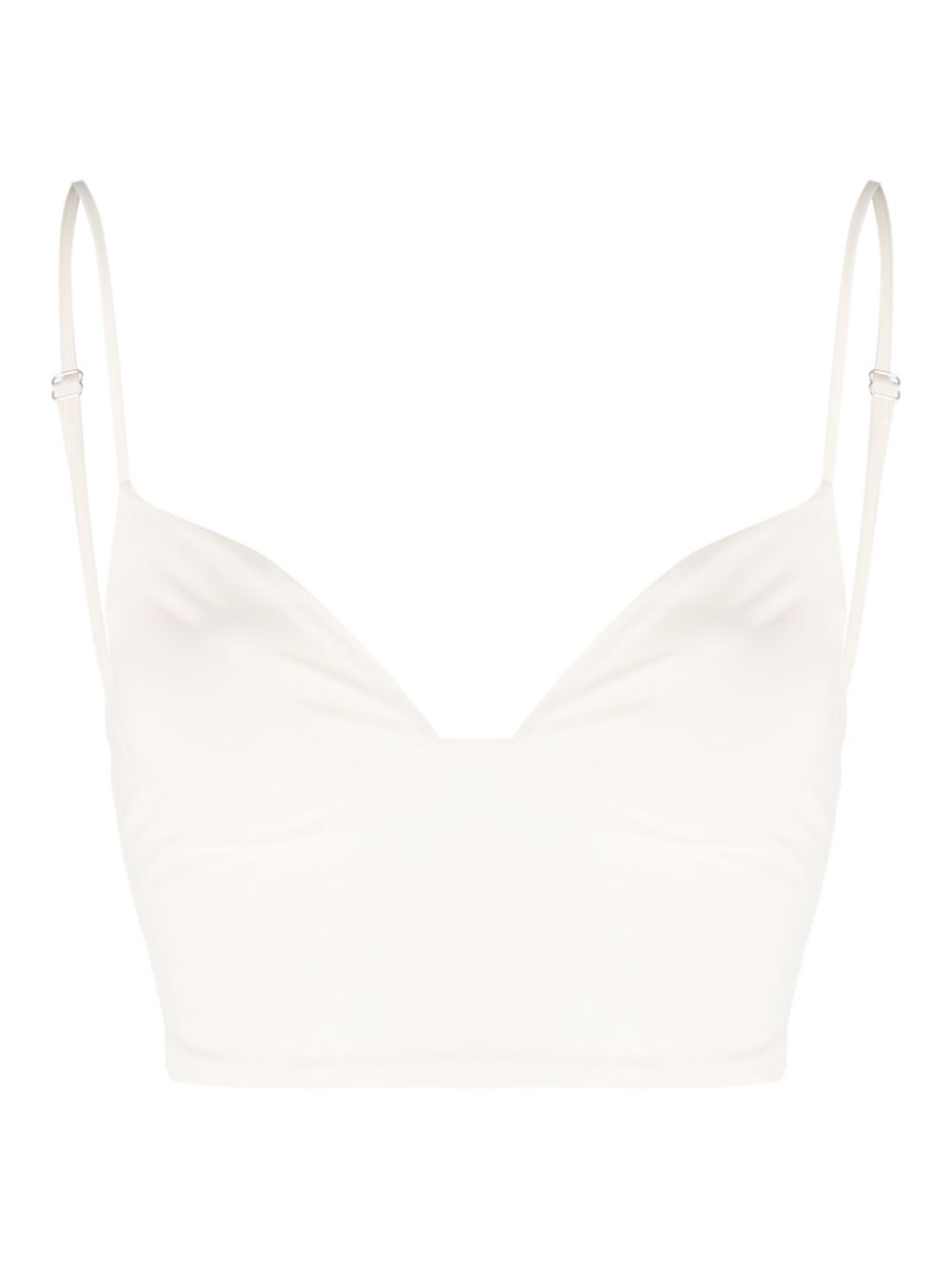 Magda Butrym bustier bikini top - Beige