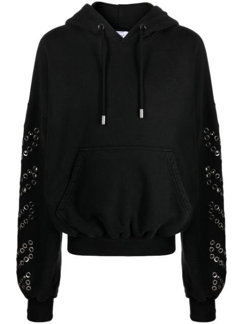 Off-White Diag Stripe-embellished hoodie Men