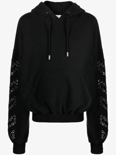 Off-White Diag Stripe-embellished hoodie