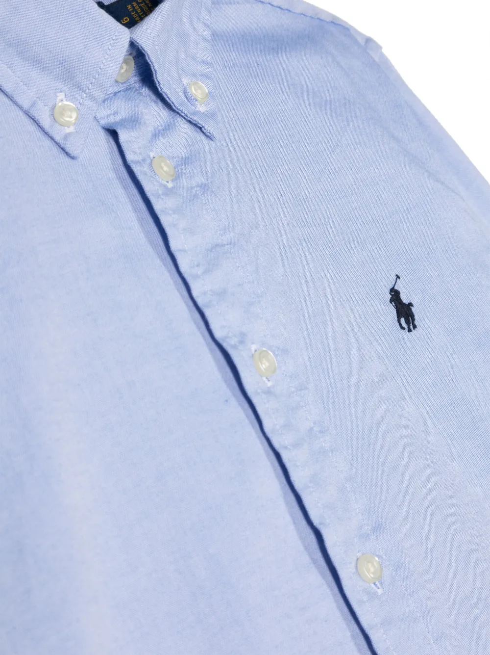 Polo Pony-motif cotton shirt