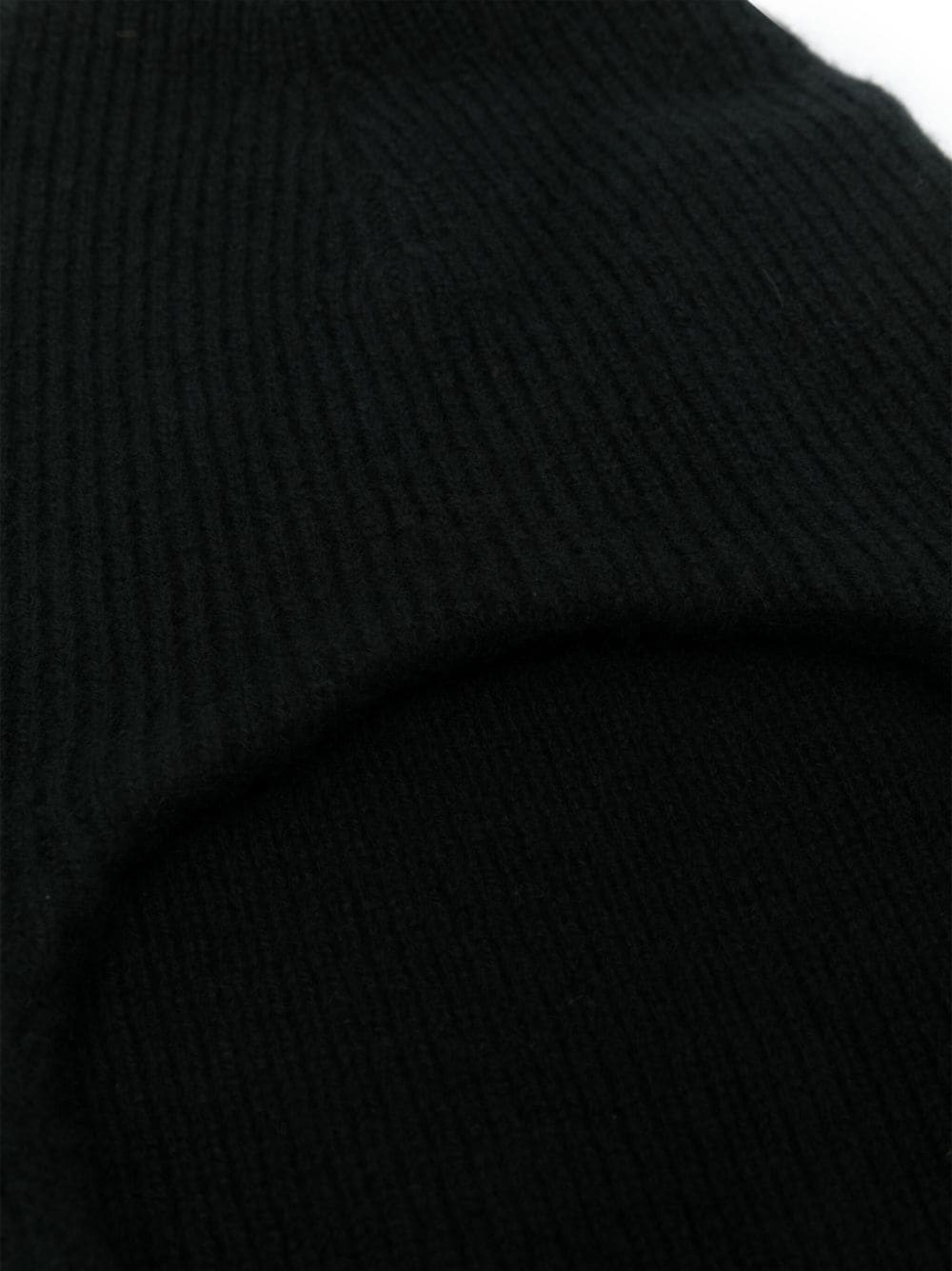 arch4 ribbed-knit cashmere balaclava - Zwart