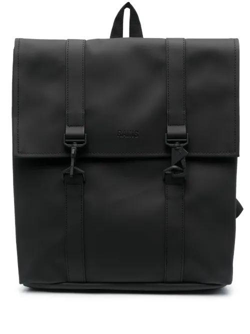 Sac à dos à logo embossé MSN - Rains - Modalova