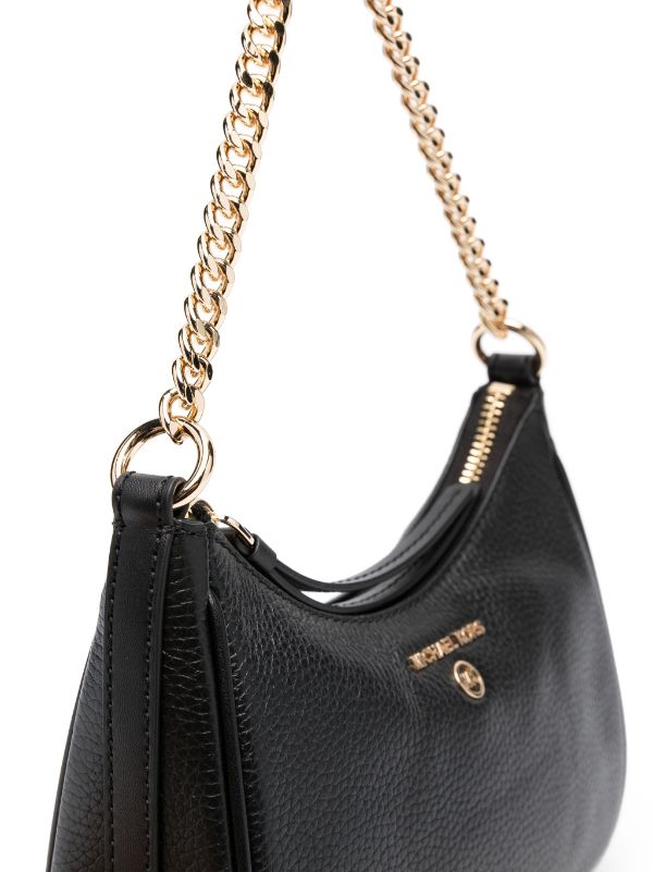 Michael Michael Kors Small Jet Set Leather Shoulder Bag Black FARFETCH IE