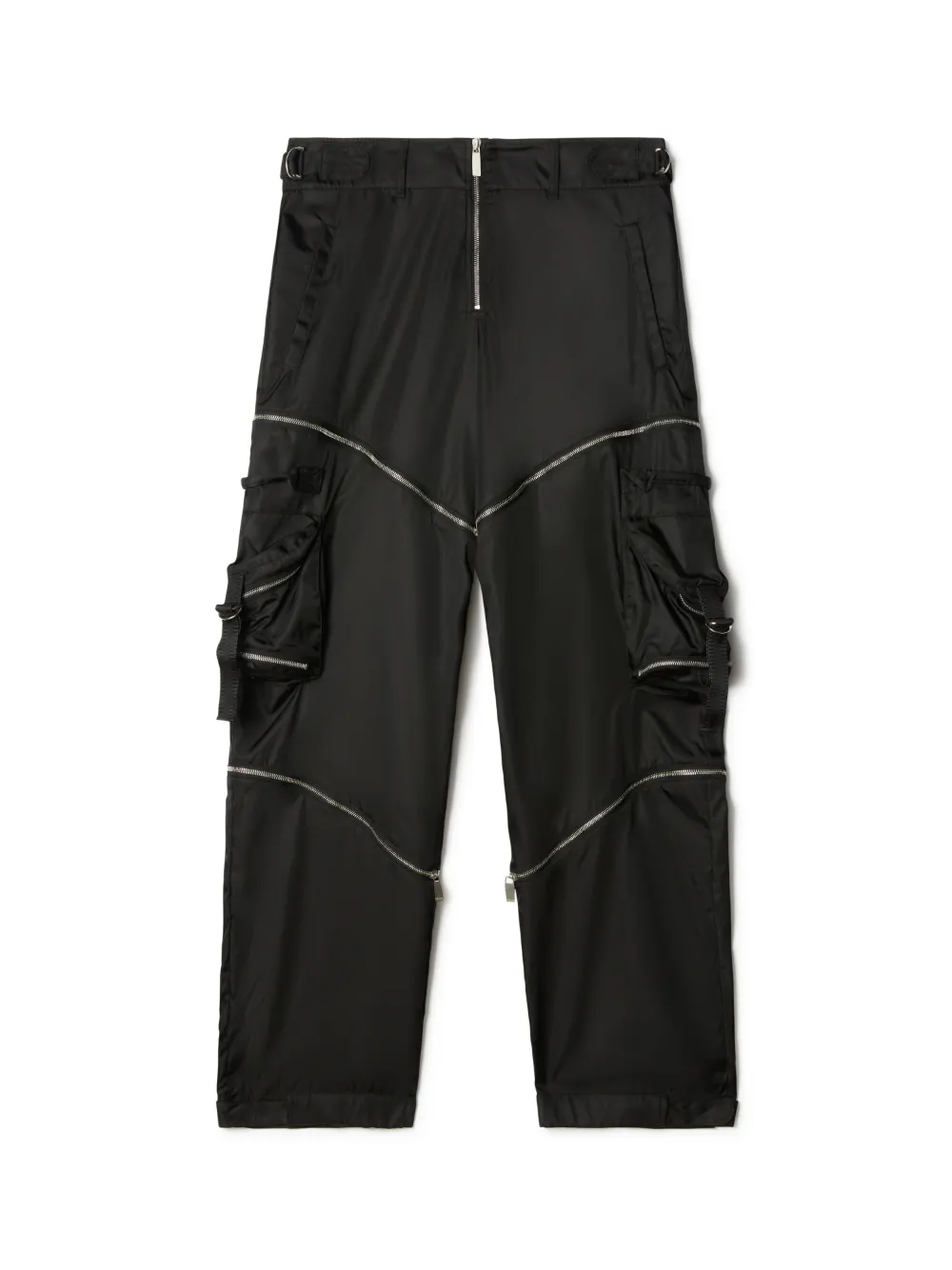 Zip Nylon Cargo Pant in black | Off-White™ Official ES