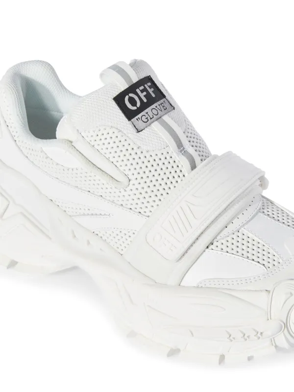 オフホワイト☆5色 Glove ローカット スリッポンスニーカー OFF-WHITE 銀座店 オフホワイト SALE Glove スリッポン