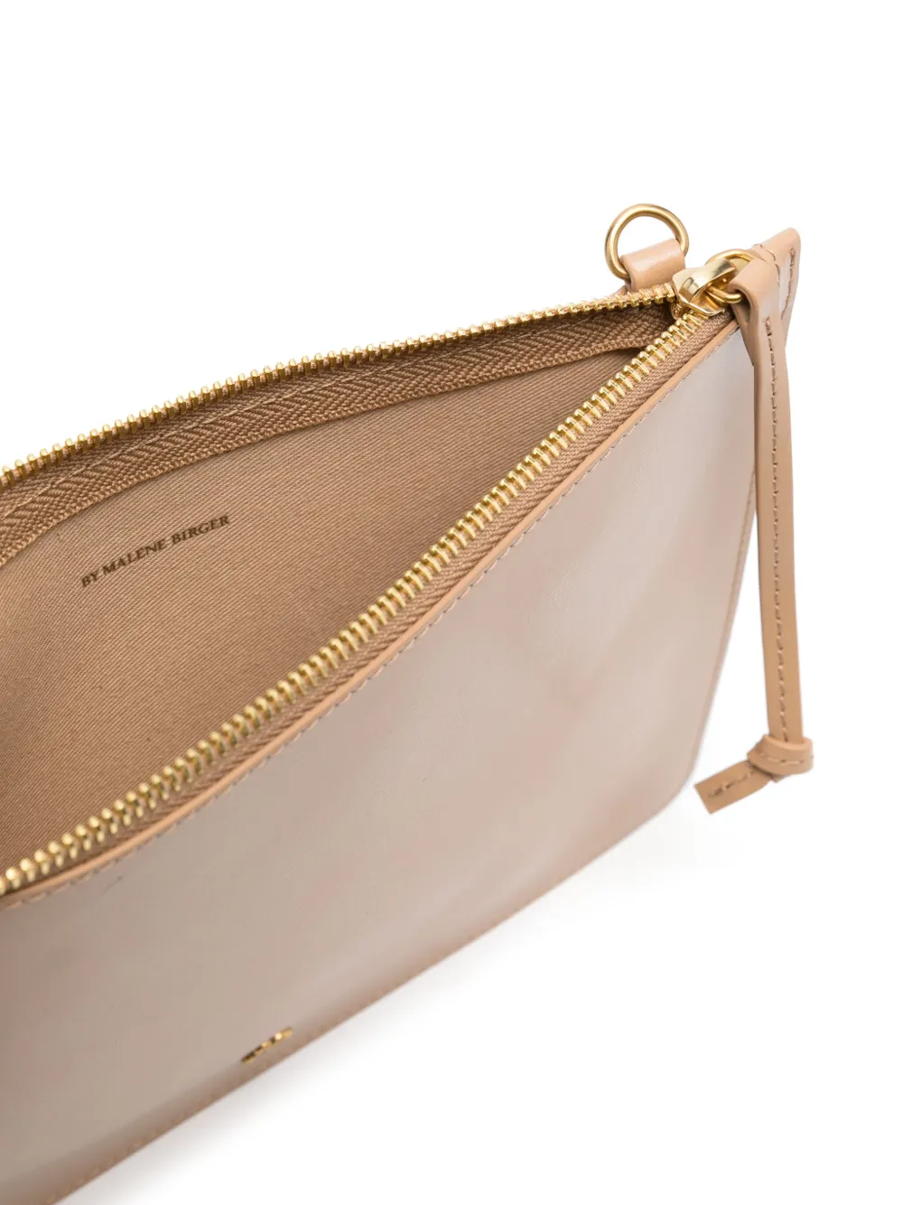 By Malene Birger Aya Leather Clutch Bag In Black