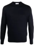 Ballantyne crew-neck wool jumper - Blue