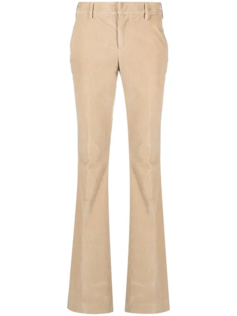 PT Torino pantalones acampanados de pana 