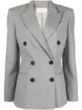 ARMARIUM notched lapels double-breasted blazer - Grey