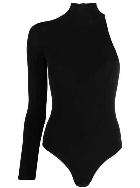 Atu Body Couture one-sleeve stretch-jersey bodysuit