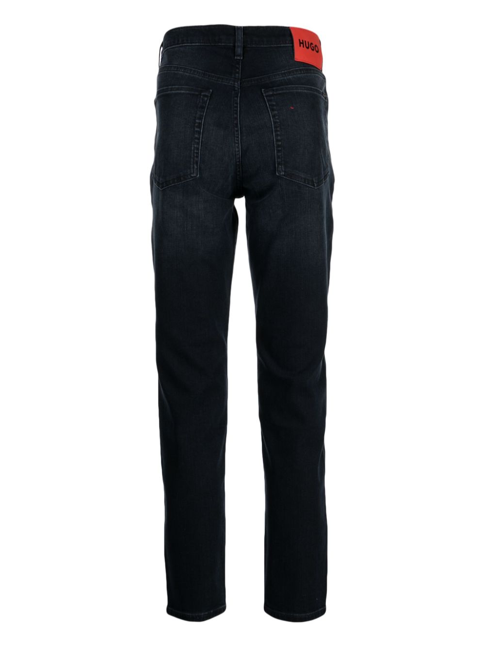 HUGO stretch-cotton slim-cut jeans - Blauw