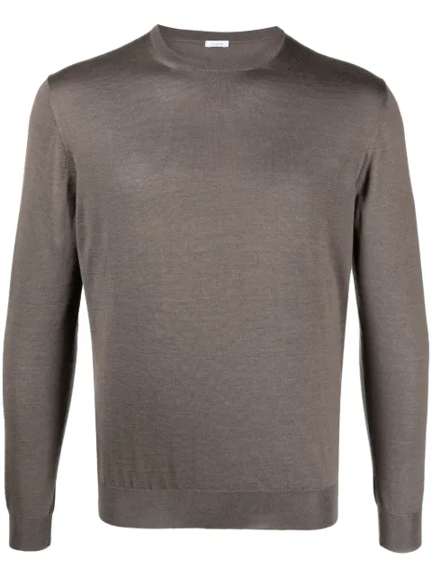 Malo fine-knit crew-neck jumper 