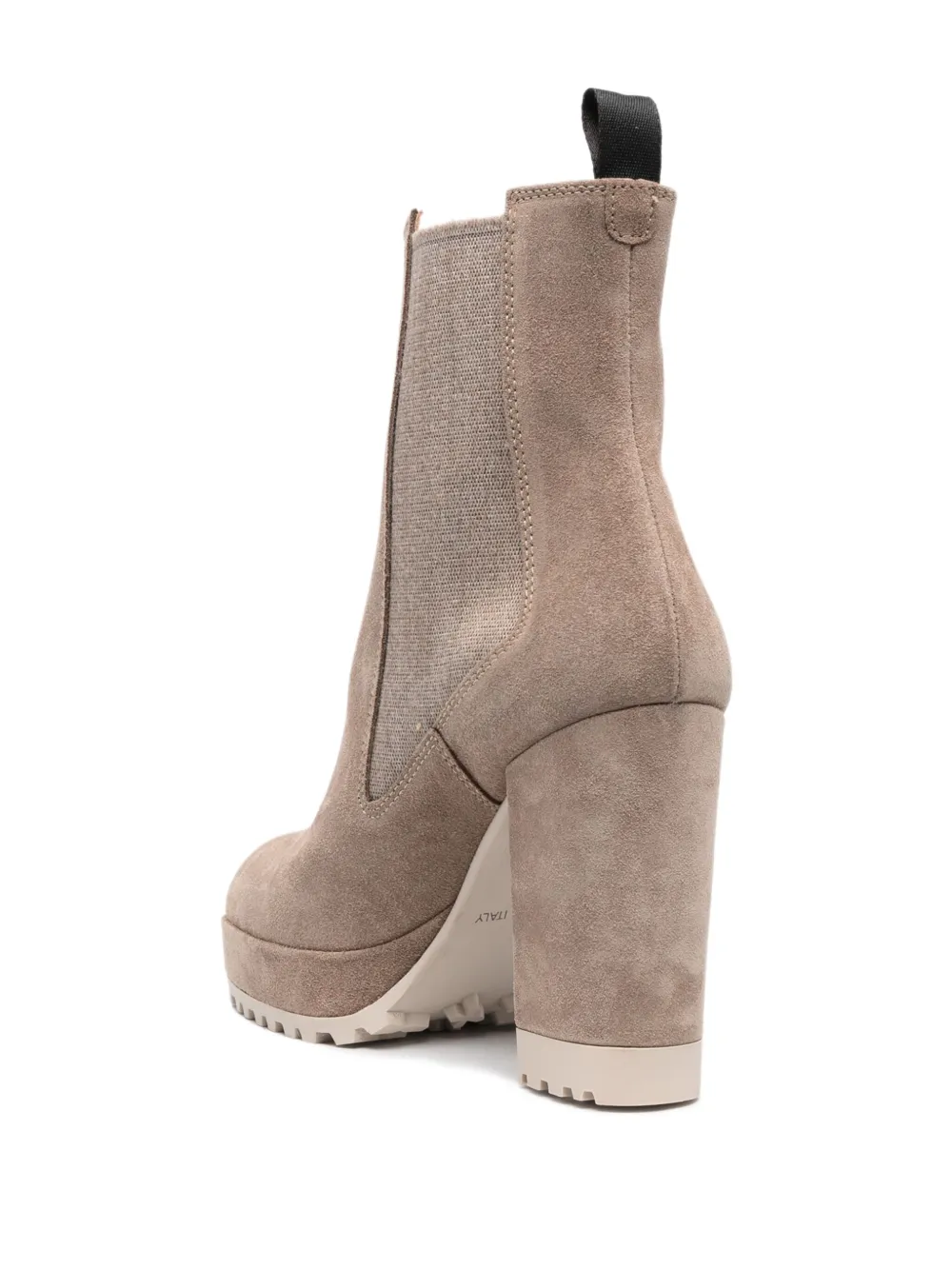 Hoge chelsea best sale boots beige