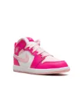 Jordan Kids Air Jordan 1 Mid ""Fierce Pink"" sneakers