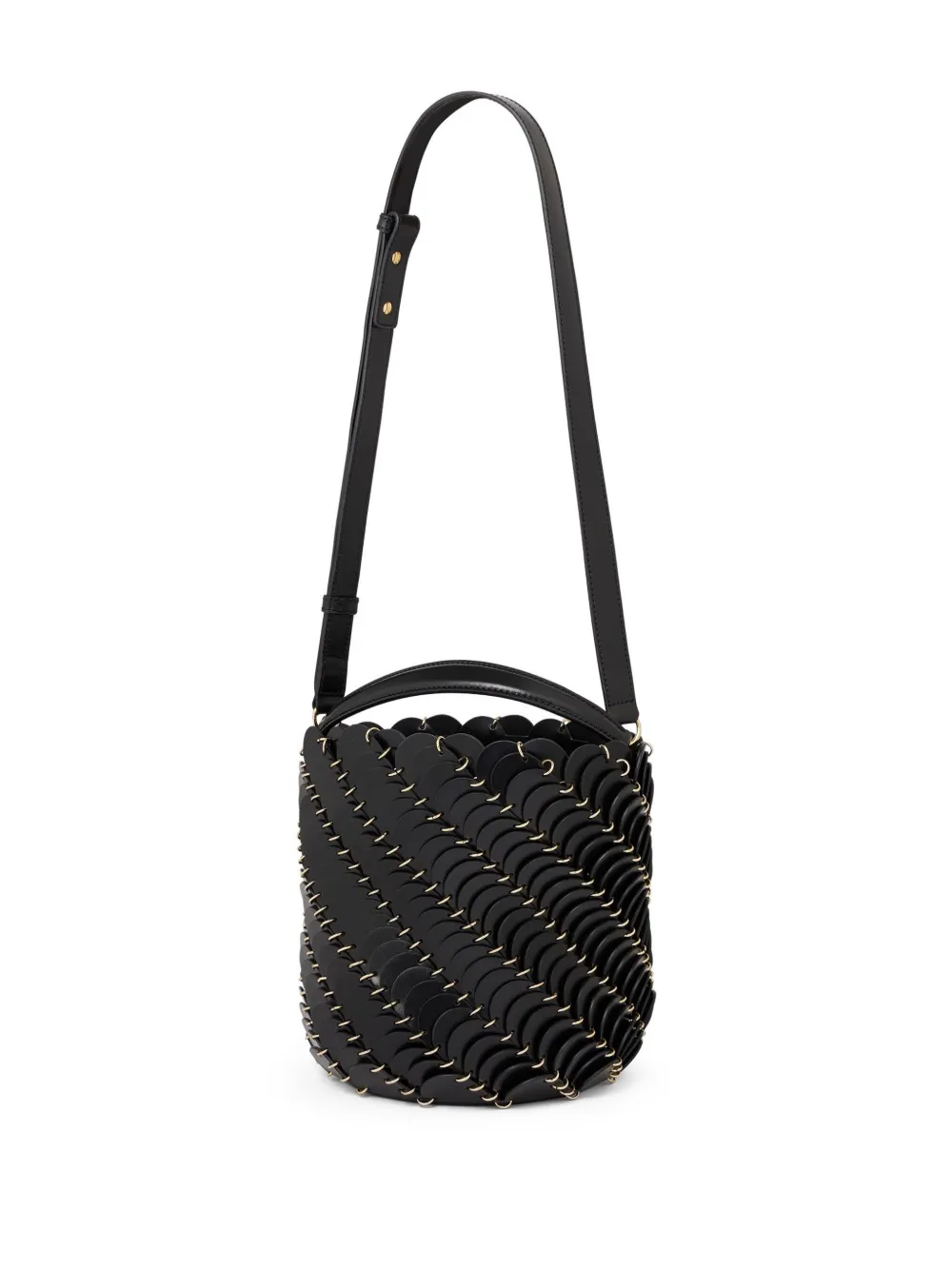 Rabanne Pacoïo leather bucket bag | Image 6