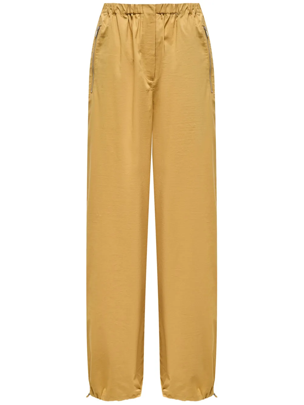 12 STOREEZ Broek met wijde pijpen Geel