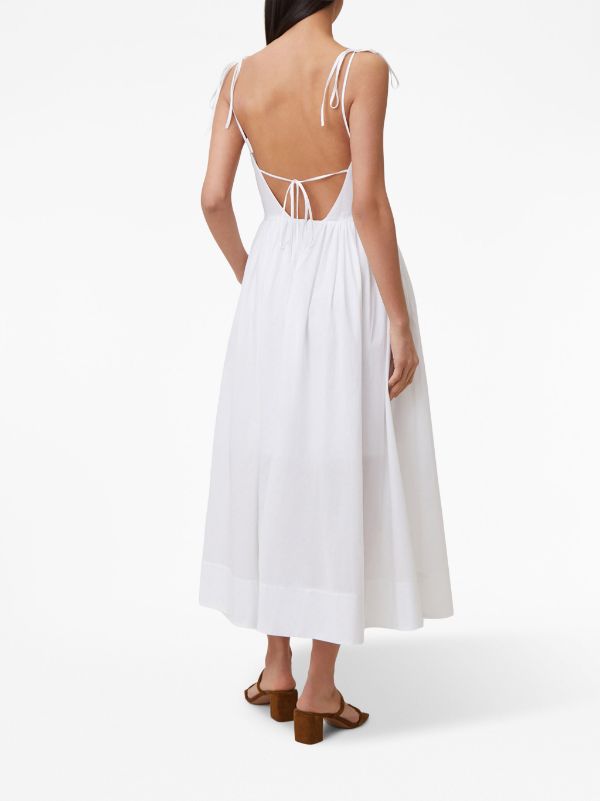 Organic cotton midi outlet dress