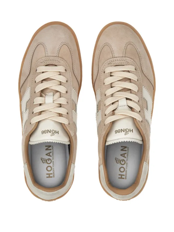 Hogan Cool Suede low-top Sneakers | Neutrals | FARFETCH